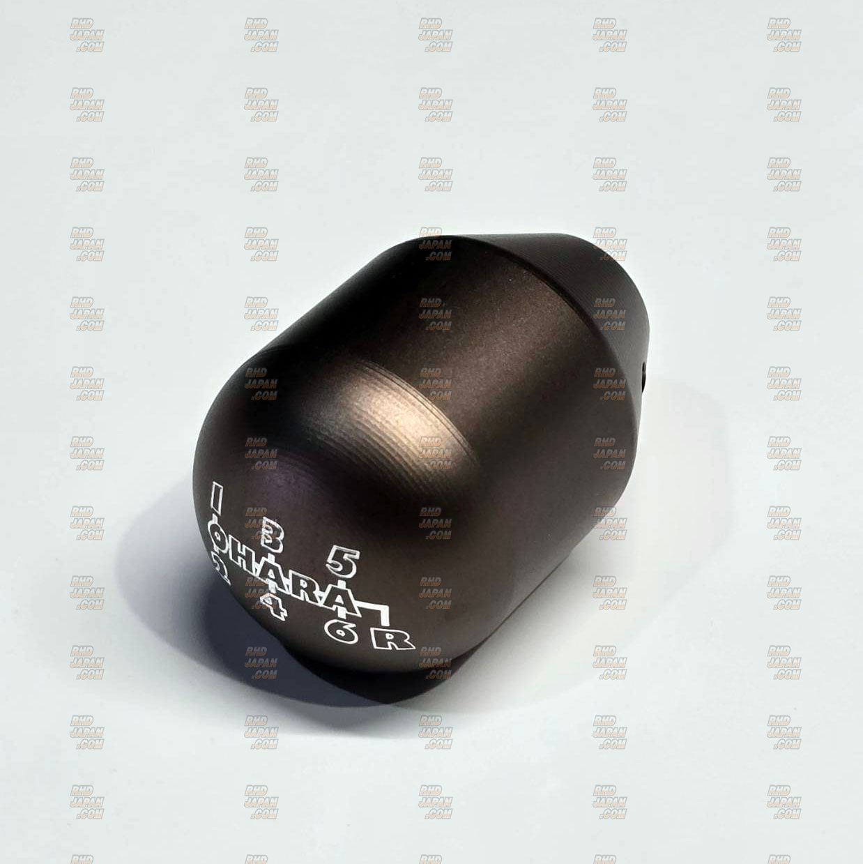 CSOhara Short Height Shift Knob - Aluminum Olive Brown Alumite